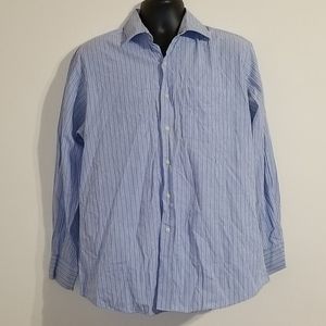 Tommy Hilfiger men's button down dress shirt large